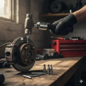 A manual impact screwdriver set used for loosening rusted or seized screws in automotive and outdoor UK maintenance.